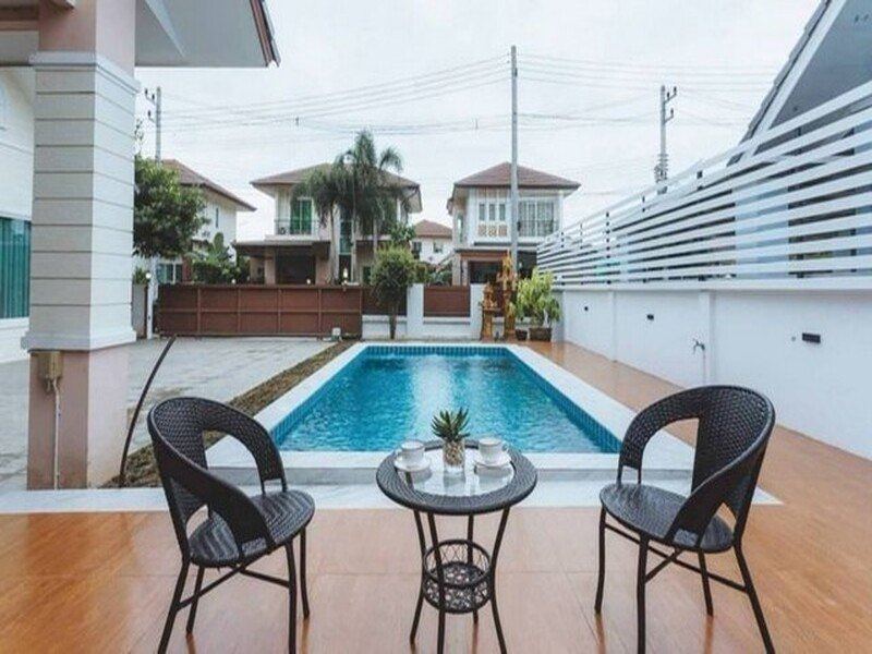 บ้านในโครงการ เฟอร์นิเจอร์ครบ านหันหน้าทิศเหนือ ป่าแดด