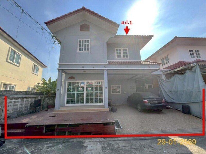 ขายบ้านเดี่ยว เฟื่องฟ้าวิลล่า 11 เฟส 9 แพรกษา เมืองสมุทรปราการ