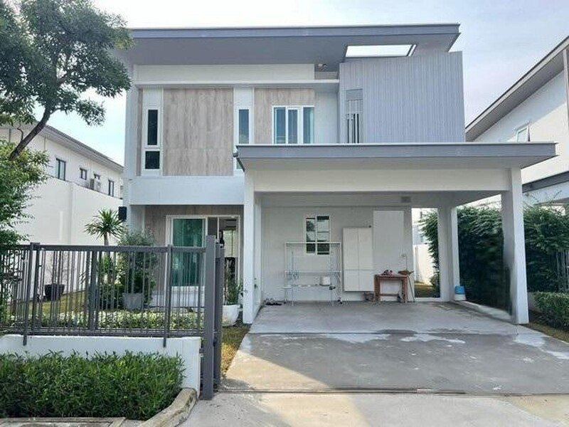 ขายบ้านเดี่ยว บ้านคุณภาพจาก Land & Houses แปลงมุม โครงการพฤกษ์ลดา ทางด่วนรามอินทรา-จตุโชติ หันหน้าทิศตะวันออกเฉียงใต้