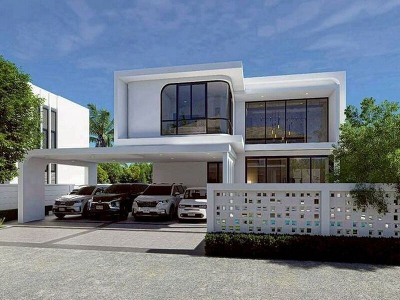 ราคาเริ่มต้นที่ 9.9 ล้าน Modern Luxury Pool Villa #บ้านแหวน #หางดง #เฟอร์นิเจอร์ครบ พร้อมเข้าอยู่ #หลังกาดฝรั่ง เป็นส่วนตัว