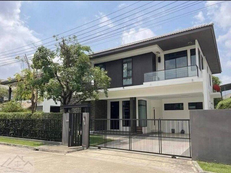 ให้เช่าบ้านเดี่ยว 2 ชั้น 83 ตรว. 4 ห้องนอน มัณฑนา ศรีนครินทร์-บางนา โซนส่วนตัว ใกล้คลับเฮาส์ ใกล้ Food Land ศรีนครินทร์