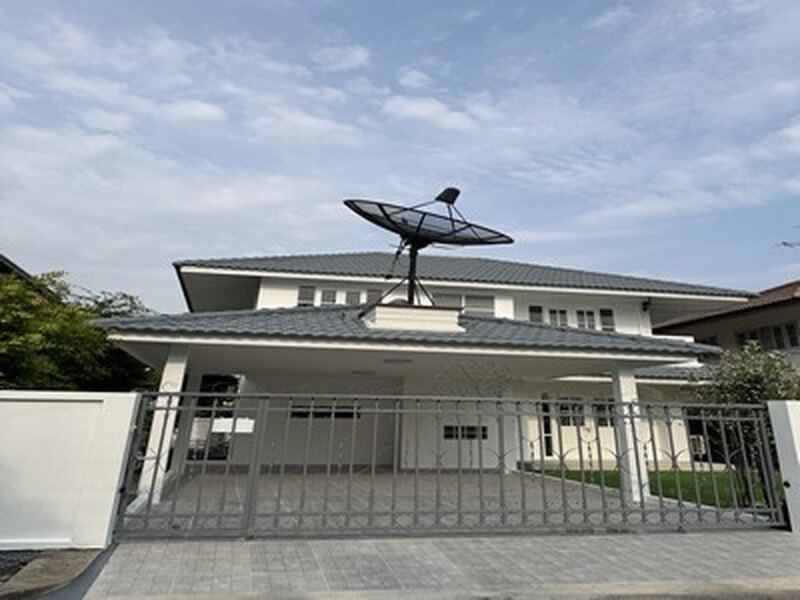 ขายด่วน! บ้านเดี่ยว 2 ชั้น 52 ตร.วา บัวทองธานี พาร์ควิลล์ 1 พร้อมอยู่ 3 นอน 2 น้ำ ต่อเติมครบ ครัวบุญถาวร ตู้ Index แอร์ 5 เครื่อง
