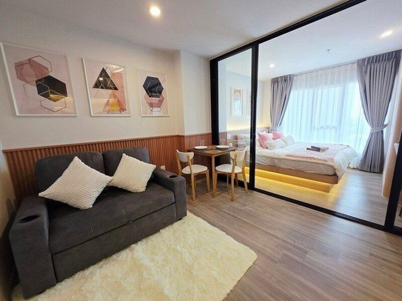 ให้เช่า คอนโด รีเจ้นท์ โฮม บางนา ใกล้ BTS บางนา BTS อุดมสุข 1 ห้องนอน ขนาด 28 ตร.ม. ชั้น 18 เฟอร์ครบ พร้อมอยู่ เหมาะอยู่อาศัย
