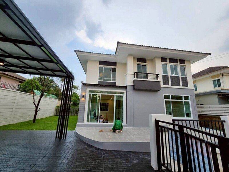 เดอะแพลนท์ ราชพฤกษ์  บ้านมือสองตกเเต่งใหม่  หลังมุม