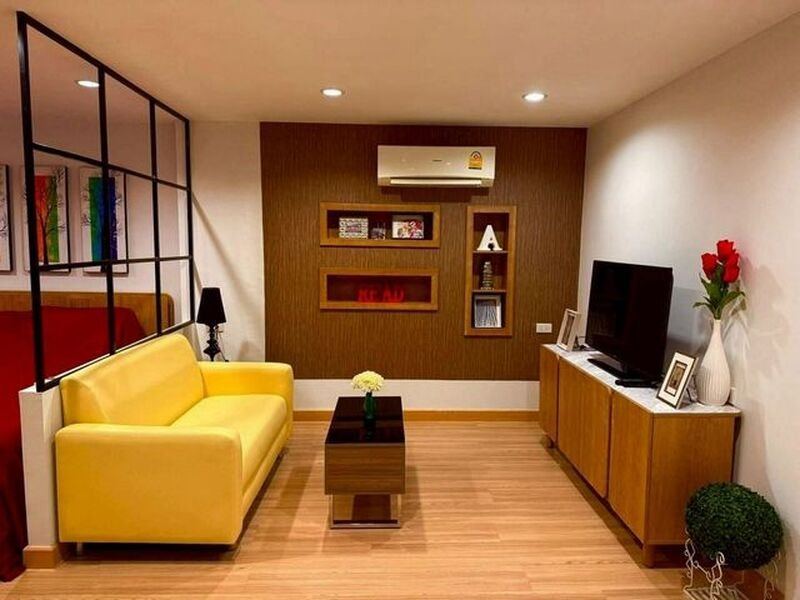 ขาย 1.89 ล้าน 42 ตรม.#AirportHome Condo #รีโนเวทใหม่ เฟอร์นิเจอร์ครบ เข้าอยู่ได้ทันที