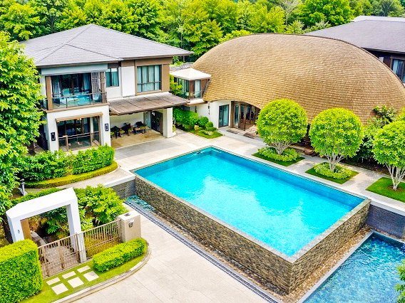 ให้เช่าบ้านเดี่ยวหรู 2 ชั้น 54 ตร.วา. 220 ตร.ม. วัชรพล BigC สุขาภิบาล5 900ม. มบ.เศรษฐสิริ ออเงิน สายไหม ทำเลคุณภาพ  3 นอน