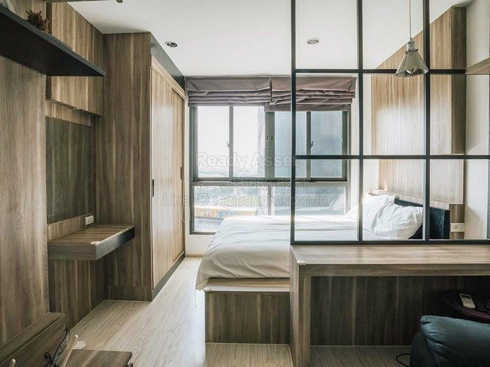 CR6812-0002 ให้เช่าคอนโด Ideo Mobi Sukhumvit Eastgate ห้อง studio ขนาด 22 ตรม ชั้น9