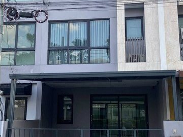 รหัสC7034 ให้เช่าทาวน์โฮม 3ชั้น โคราซอน ประชาชื่น บางตลาด ปากเกร็ด นนทบุรี เหมาะทำโฮมออฟฟิศ