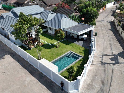 Luxury Pool Villa Pattaya พูลวิลล่าบ้านหรู พัทยา ใกล้อ่างมาบประชัน ซอยสยามคันที่คลับ พรประภานิมิตร19 160 ตรว. บางละมุง ชลบุรี