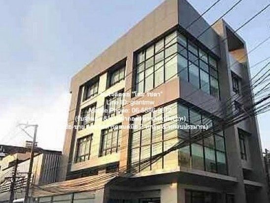 OFfice ขายอาคารสำนักงาน พร้อมคลังสินค้า 4 ชั้น บนถนนรามคำแหง 88 ตร.ว. สวยและดี กรุงเทพ