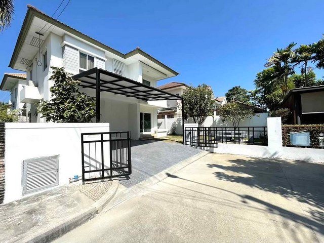 รหัสC7009 ให้เช่าบ้านเดี่ยว 2ชั้น หลังมุม หมู่บ้านสราญสิริ รามอินทรา 2 ถนนปัญญาอินทรา