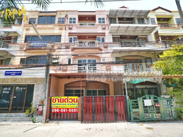 บ้าน townhome สีลม 3 ชั้น พื้นที่ใช้สอย 300 ตร.ม. ย่านสีลม ME-186