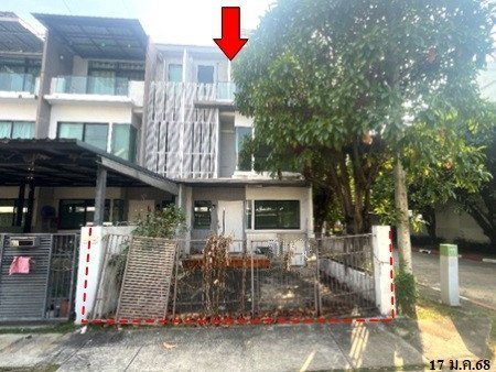 ขายทาวน์เฮ้าส์มือสอง เขตทุ่งครุ กรุงเทพฯ  โครงการ บ้านใหม่-พระราม 2 พุทธบูชา
