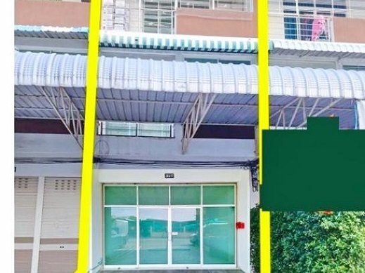 ช่างอากาศอุทิศ1-7 ถูกที่สุด MRTดอนเมือง 800ม.ให้เช่าอาคารพาณิชย์ 3 ชั้น  19 ตร.วา. 220 ตร.ม.สนามบินดอนเมือง 1.4 กม.