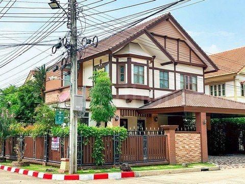 จองด่วน บ้านเดี่ยว ลัดดารมย์ ราชพฤกษ์ - รัตนาธิเบศร์ 1 หลังมุม พร้อมอยู่