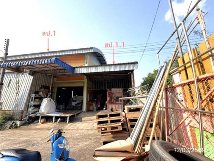 ขายอาคารสำนักงานชลบุรี 2 ชั้น อำเภอศรีราชา ถนนค่ายลูกเสือ - ห้วยยายพรหม