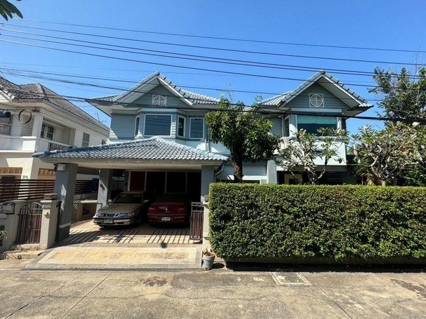 รหัสC7020 ขายบ้านเดี่ยว 2 ชั้น โครงการอารียาชบา ซอยนวลจันทร์ 56 ใกล้รถไฟฟ้าสถานีรามอินทรา กม.6