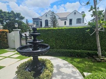 FOR RENT บ้านหรู โครงการNantawan พระราม9 กรุงเทพกรีฑาตัดใหม่ ใกล้รร นานาชาติ Brighton