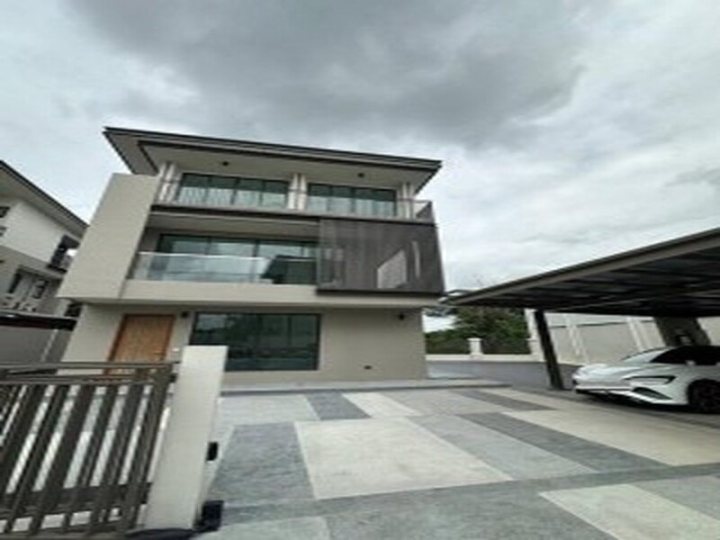 HS 1964 ขายบ้านเดี่ยว 3 ชั้น หมู่บ้าน AQ Arbor เอคิว อาร์เบอร์ สวนหลวง ร.9 พัฒนาการ  ถนนเฉลิมพระเกียรติ ร. 9 ซอย 48