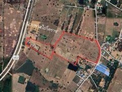 ขายที่ดินติดถนนบายพาส อำเภอเมือง จังหวัดสระบุรี เนื้อที่ 52 ไร่