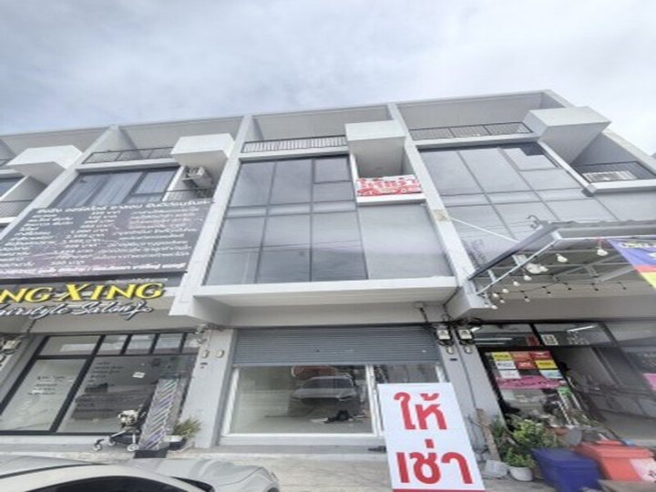 ให้เช่าอาคารพาณิชย์ 3 ชั้นครึ่ง ทำเลค้าขาย ซอยกันตนา บางใหญ่ นนทบุรี