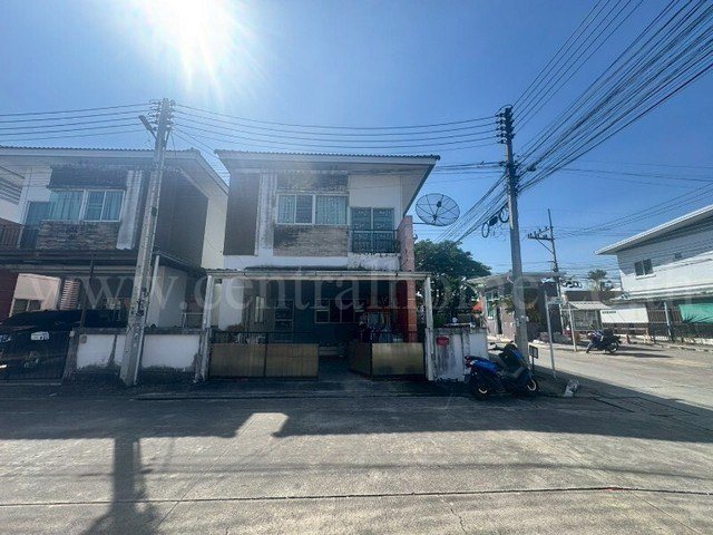 บ้านแฝด ประภัสสร 8 อมตะซิตี้ - บ่อวิน ทำเลดี ราคาถูก