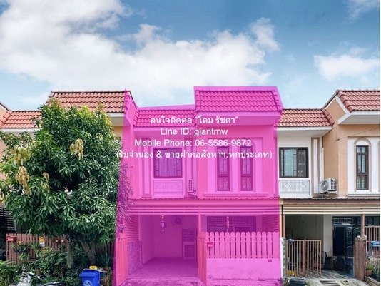 Townhouse ขายทาวน์เฮ้าส์ 2 ชั้น (รีโนเวทแล้ว) ซ.ประชาอุทิศ 90 18 ตร.ว. 3 น 2 น้ำ 1 จอดรถ ราคา 1,534,700 บาท ONE PRICE!