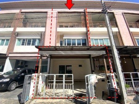 ขายทาวน์เฮ้าส์มือสอง เขตบางเขน กรุงเทพฯ  โครงการ เดอะริคโค้ทาวน์ วัชรพล