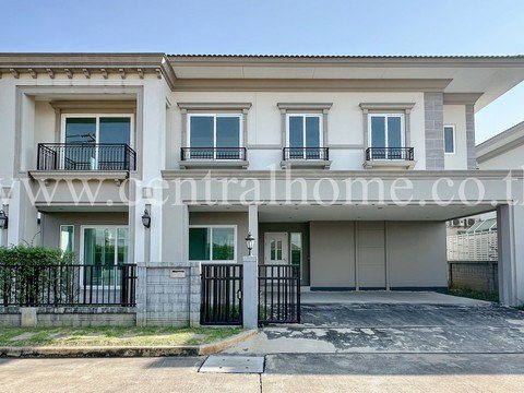 บ้านเดี่ยว Grandio แกรนดิโอ วิภาวดี - รังสิต บ้านใหม่ หน้าบ้านไม่ชนใคร