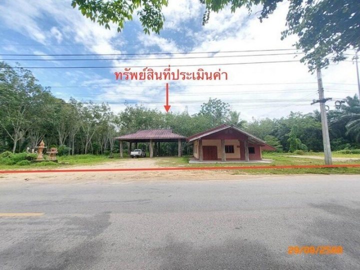ขายบ้านเดี่ยวสุราษฎร์ธานี  อำเภอคีรีรัฐนิคม ถนนบ้านท่าขนอน - บ้านดอนเลียบ