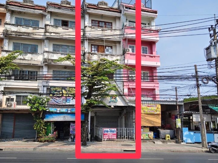 ขายอาคารพาณิชย์ ปากซอยประชาอุทิศ 127 ใกล้บิ๊กซี ติดถนนใหญ่ ทำเลศักยภาพสูง โทร 063-365-9464
