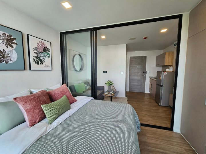 คอนโดฯ LUMPINI PLACE PINKLAO 2 30 ตารางเมตร 1Bedroom1Bathroom 9500 B. ใกล้กับ เดอะ เซ้นส์ ปิ่นเกล้า คุ้มค่าคุ้มราคา วิวโปรง