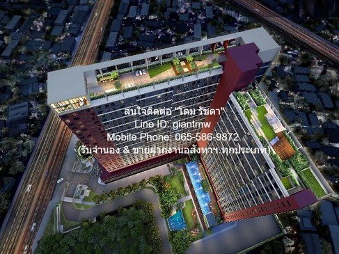 รหัส  DSL-842.1 SALE ขาย condominium เดอะ ไพรเวซี่ พระราม 9 The Privacy Rama 9 27 ตรม 1 ห้องนอน 1 BR 2750000 THB เดินทางง่าย