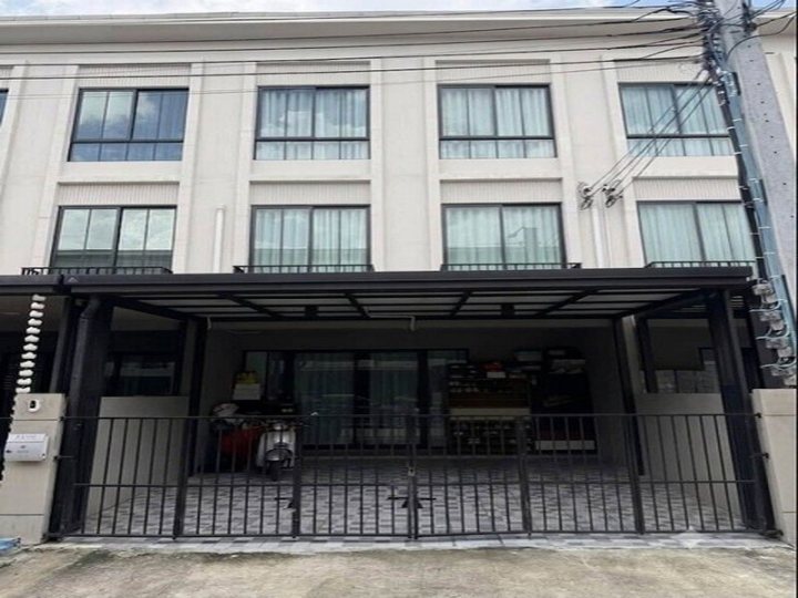 ให้เช่าทาวน์โฮม 3 ชั้น 4 ห้องนอน โครงการ PATIO งามวงศ์วาน - ประชาชื่น เหมาะอยู่อาศัยหรือทำโฮมออฟฟิศ ใกล้ทางด่วนงามวงศ์วาน และทางด่วนศรีรัช
