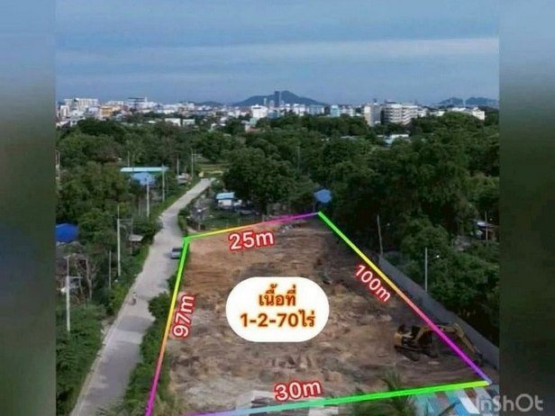 ขายที่ดินใจกลางบางแสน แสนสุข ใกล้ถนนข้าวหลาม ทำเลศักยภาพ TP-L1818