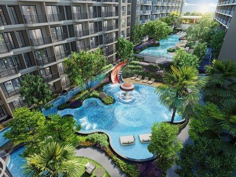ขายดาวน์คอนโด So origin Pattaya ตึกA มีเฟอร์บิวท์อินครบชุด พร้อมอยู่