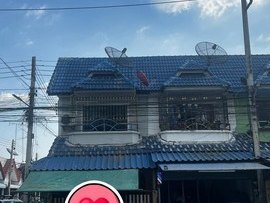 ขายทาวน์เฮาส์สองชั้นห้องมุม ทำเลค้าขาย ใกล้ตลาดอยุธยาตลาดหมู่บ้านดีดี